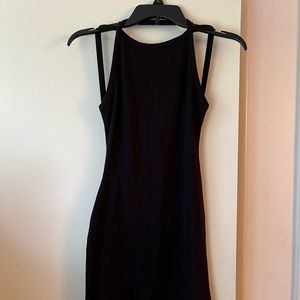 Silence + noise cute open back mini dress with straps